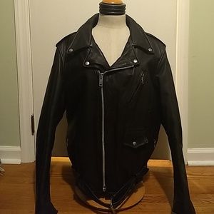Men's leather jacket